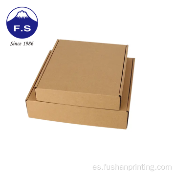 Impresión de caja corrugada reciclable y ecológica